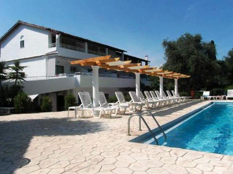 Katia Beach Hotel Kassiopi Exterior foto